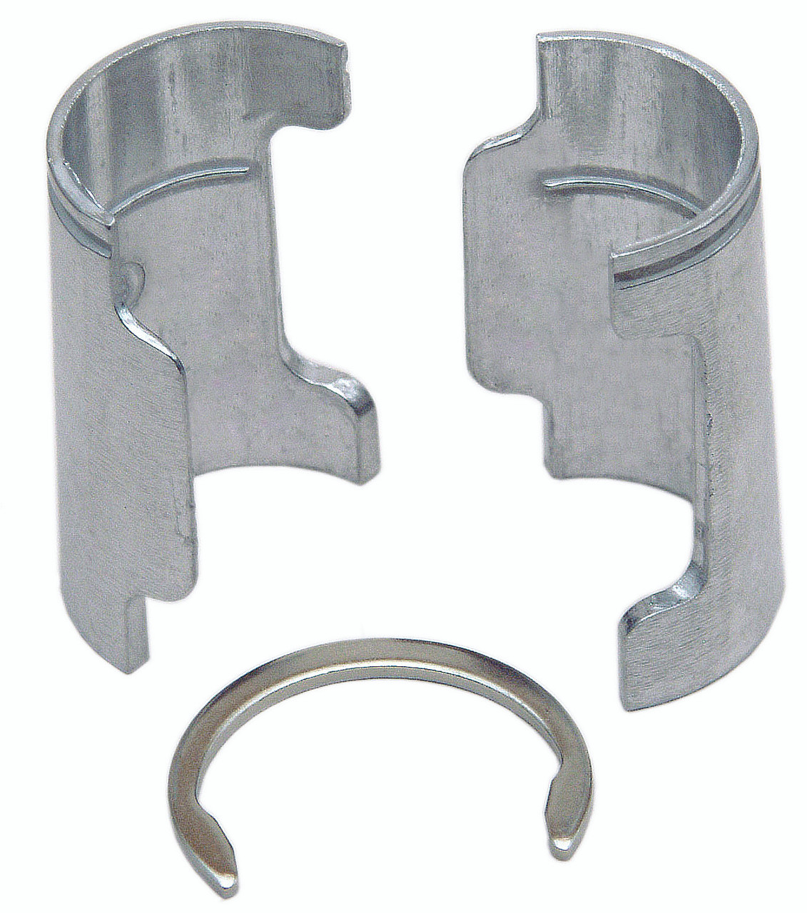 Split Sleeve, aluminum (4 pairs per pack), Gray Metallic, 0, Aluminum, ESD-SS