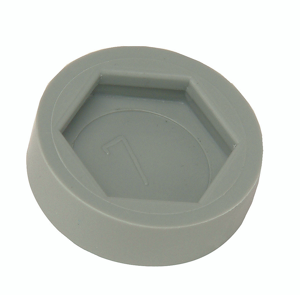 Floor Glides, non-marring (4 per pack), Gray, 0, Plastic, FG