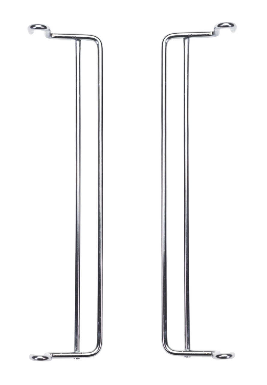 Side Hanger, for QMB539C, chrome plated finish (1 pair), Chrome, 0, Carbon Steel, HMB539C
