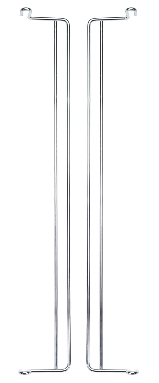 Side Hanger, for QMB565C, chrome plated finish (1 pair), Chrome, 0, Carbon Steel, HMB565C