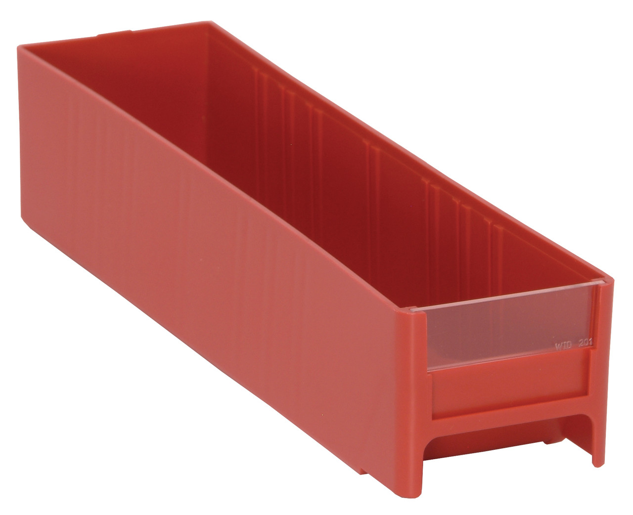 Interlocking Cabinet Drawer, 11"L x 2-3/4"W x 2-1/2"H, high impact polysterine, Red, Red, Polysterine, IDR201RD