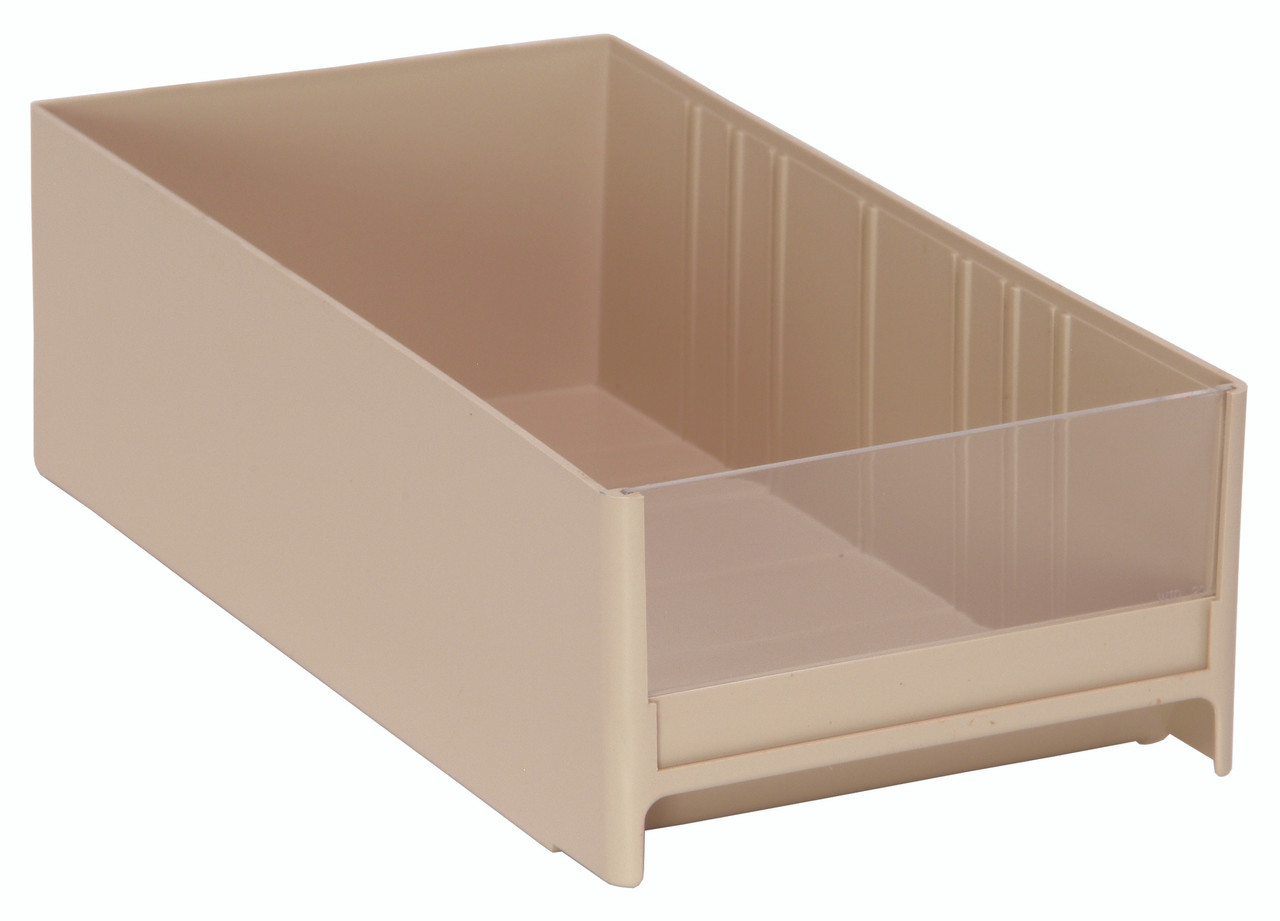 Interlocking Cabinet Drawer, 11"L x 5-5/8"W x 3-5/16"H, high impact polysterine, Ivory, Ivory, Polysterine, IDR204IVCS