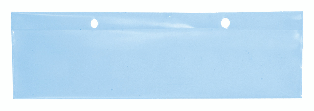 Label Holder, conductive, clear, Black/Clear, 0, Polyethylene, LBL2X8CO