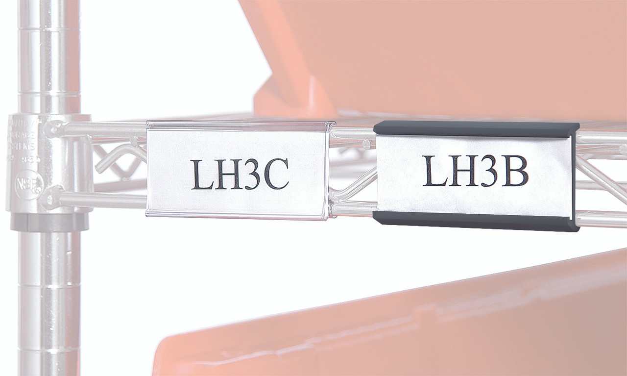 Label Holder, 3", clear, Clear, 0, Plastic, LH3C