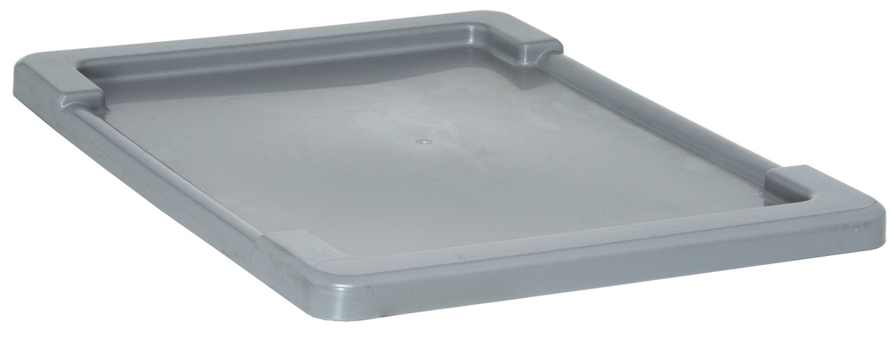 Lid, fits TUB2417-8 and TUB2417-12, gray polypropylene, Gray, 0, Polypropylene, LID2417GY