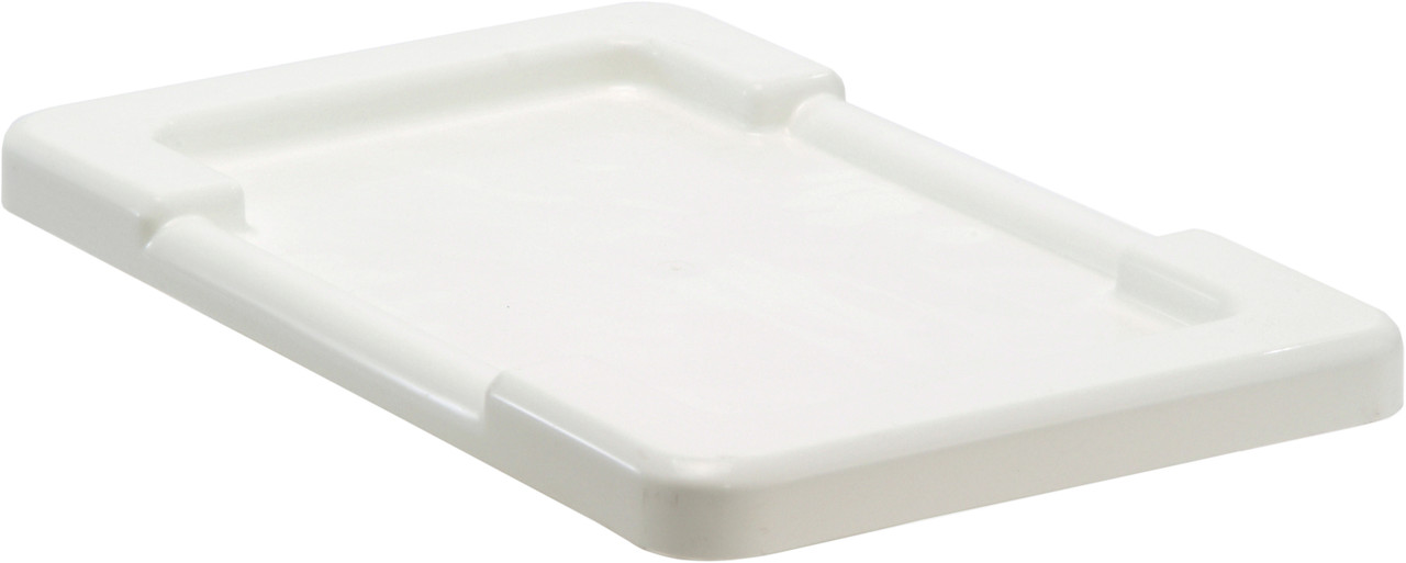 Lid, fits TUB2417-8 and TUB2417-12, white polypropylene, White, 0, Polypropylene, LID2417WT