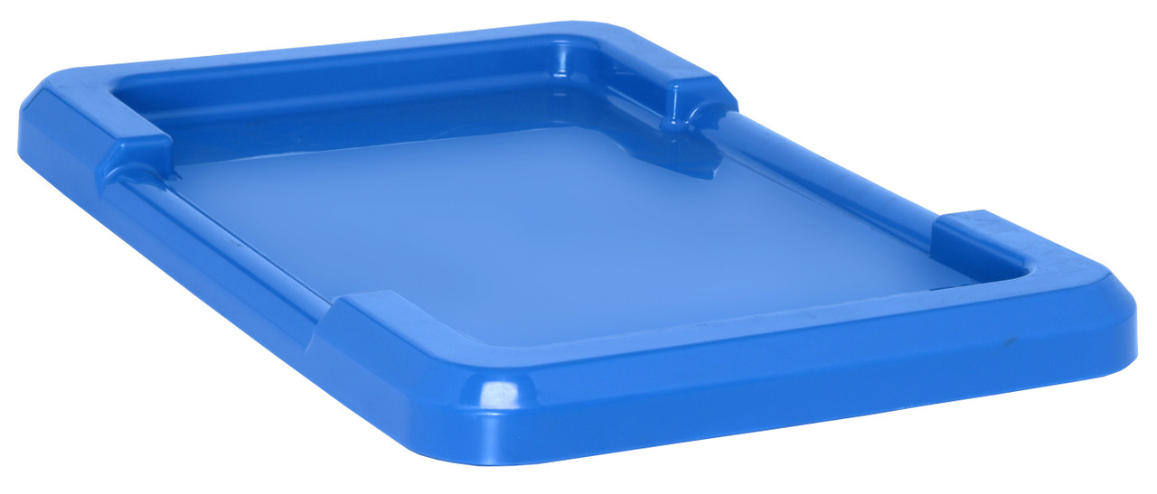 Lid, fits TUB2516-8, blue polypropylene, Blue, 0, Polypropylene, LID2516-8BL