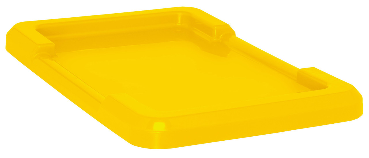 Lid, fits TUB2516-8, yellow polypropylene, Yellow, 0, Polypropylene, LID2516-8YL