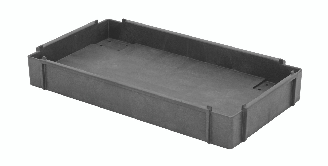 Shelf, 34-1/4"W x 17-1/2"D x 4-3/16"H, for use with PC3518-33 and PC3518-33-3, Gray, 0, Polymer, PC3518SHELF