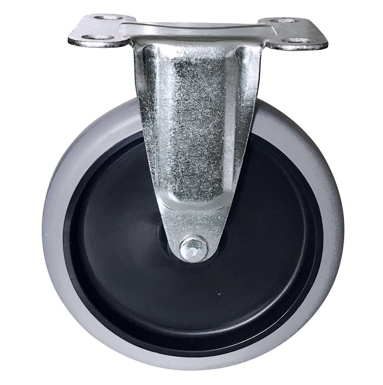 Caster, rigid, for polymer utility carts replacement, 0, PC-CAS-RG