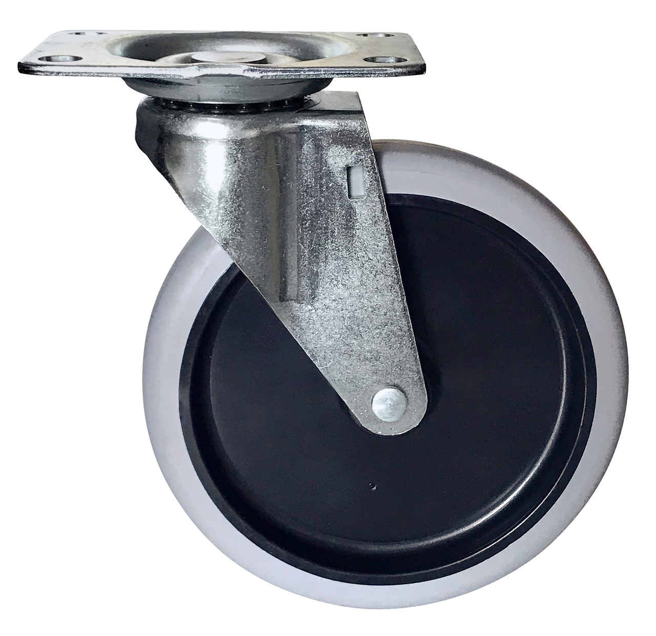 Caster, swivel, for polymer utility carts replacement, 0, PC-CAS-SW