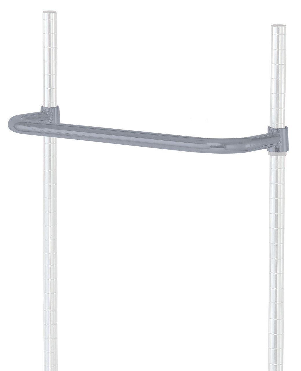 Push Handle, 21"W, gray epoxy antimicrobial finish, Epoxy coated, Gray, 0, Carbon Steel, PH21GY