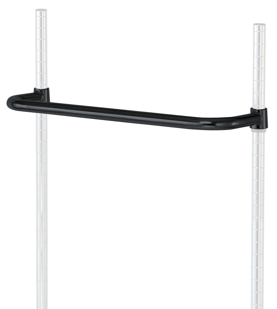 Push Handle, 24"W, black epoxy antimicrobial finish, Epoxy Coated, Black, 0, Carbon Steel, PH24BK