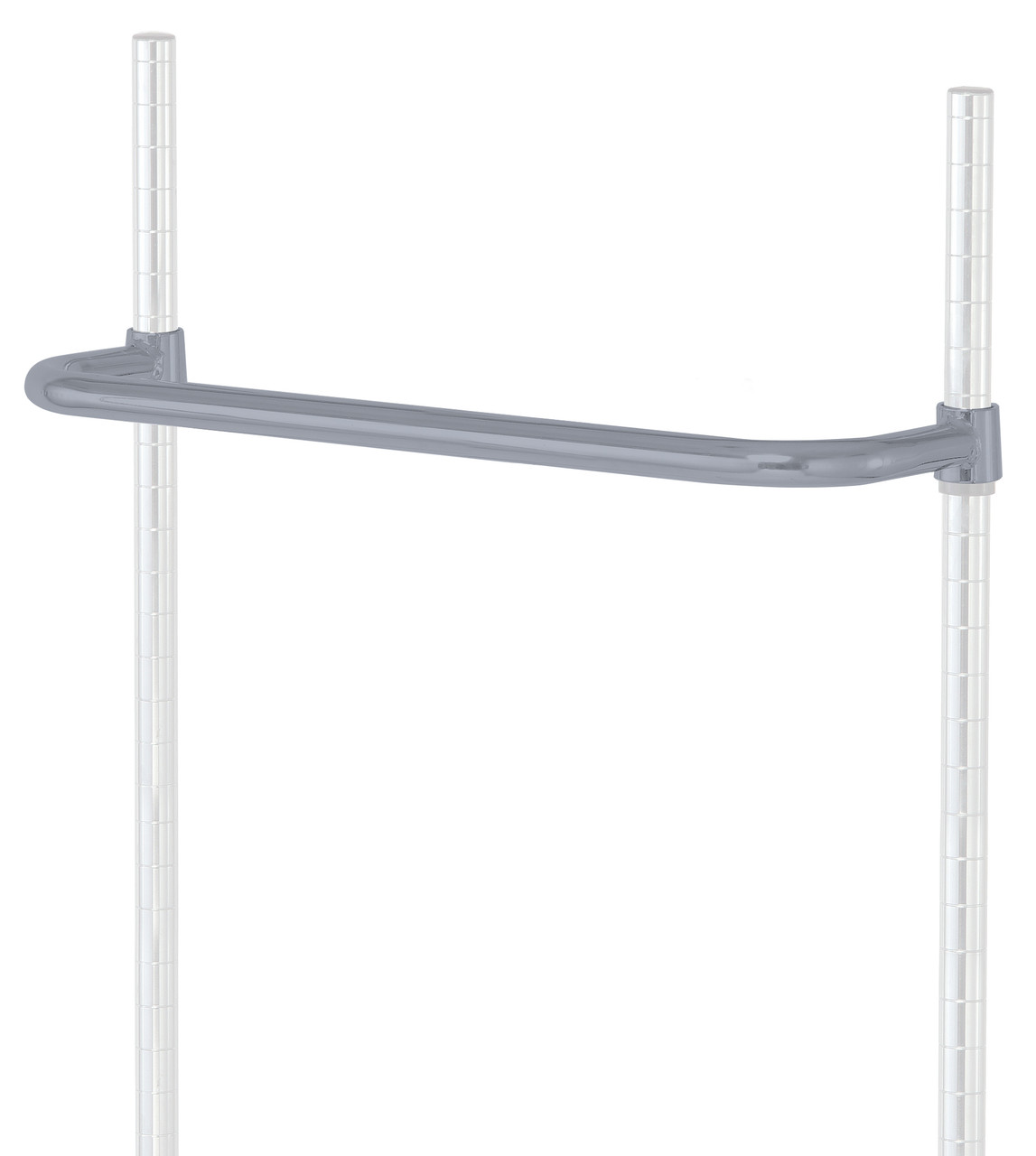 Push Handle, 24"W, gray epoxy antimicrobial finish, Epoxy coated, Gray, 0, Carbon Steel, PH24GY