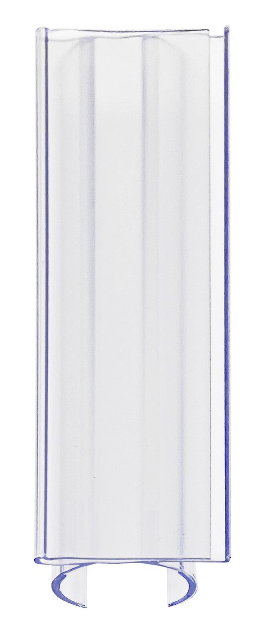 Post Label Holder, 6" x 1" (12 pack), Clear, 0, Plastic, PLH1X6C