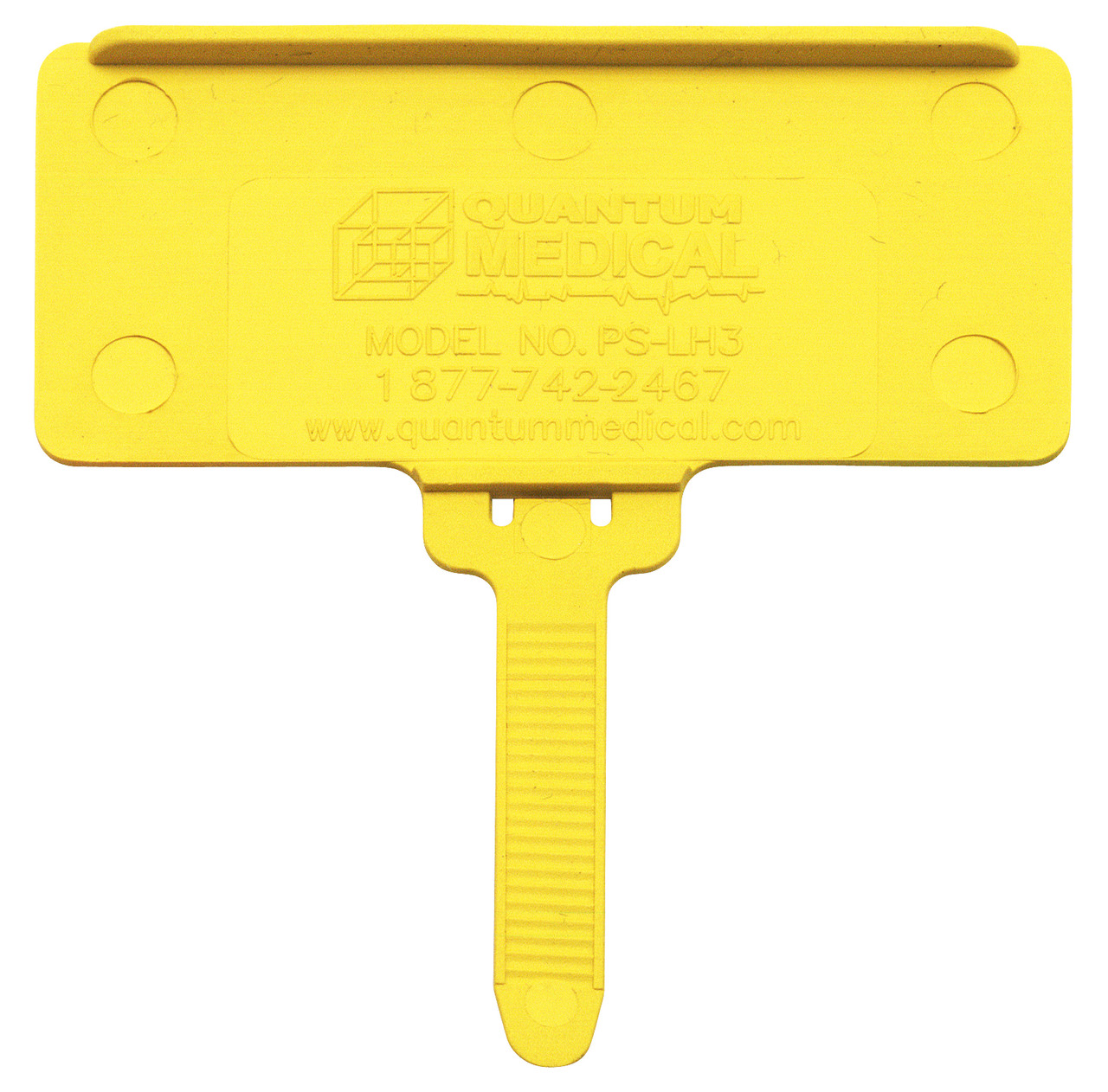 Hanging Label Tag, yellow, pack of 25, Yellow, 0, Polypropylene, PS-LH3YL