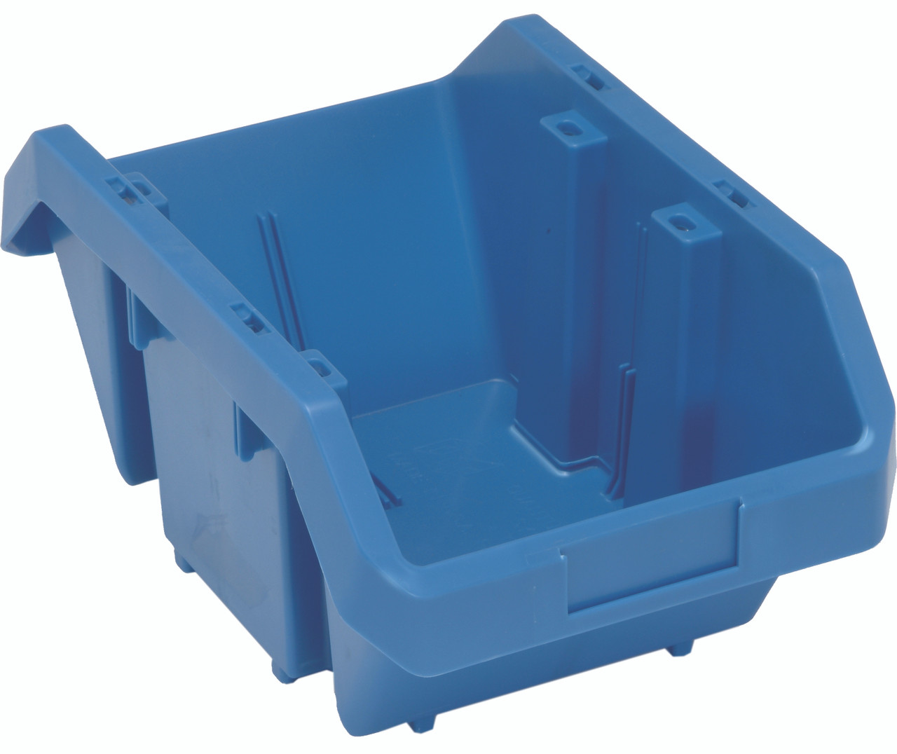 QuickPick Bin, 9-1/4"W x 14"L x 6-1/2"H, allows double sided access to stored items, Blue, Blue, Polypropylene, QP1496BLCS