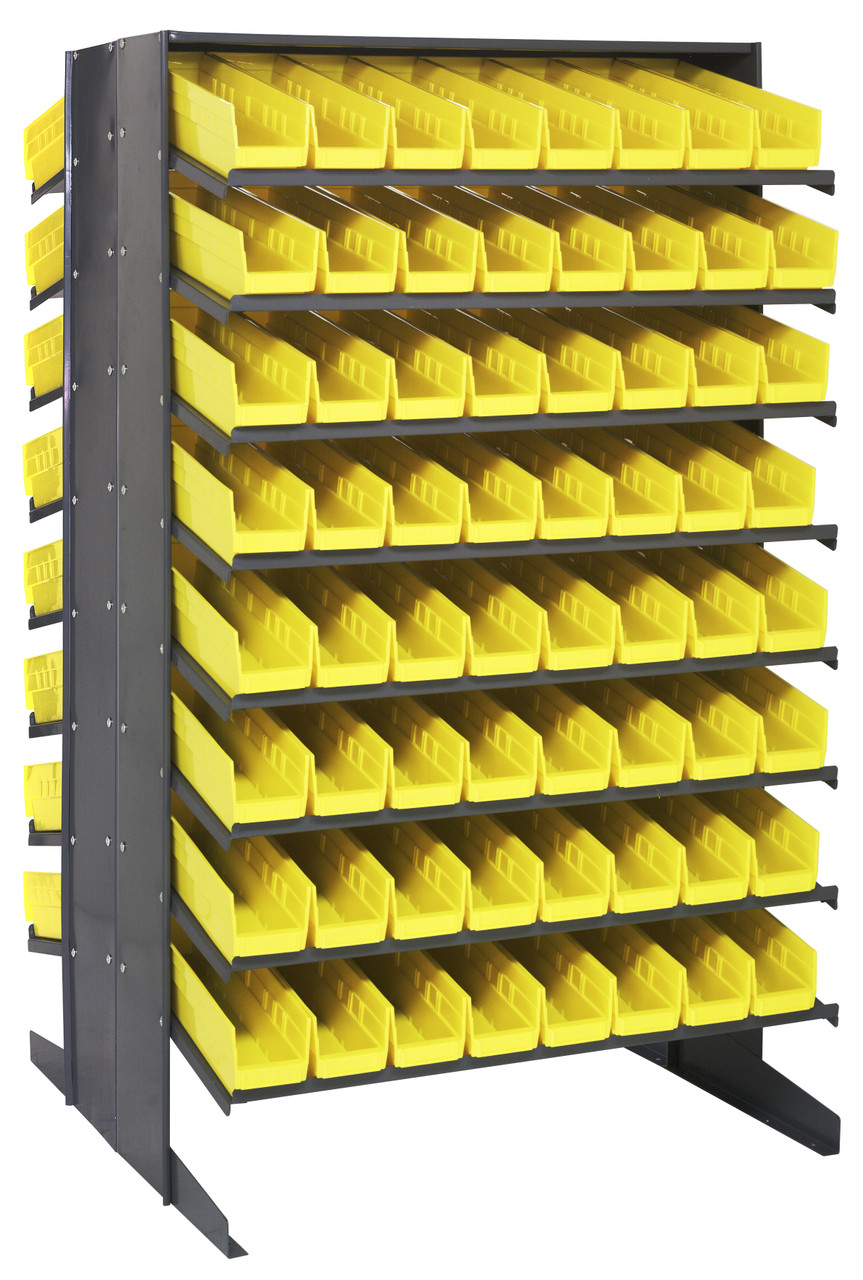 Pick Rack, slopped, double sided | Quantum Storage | Dixie Tool