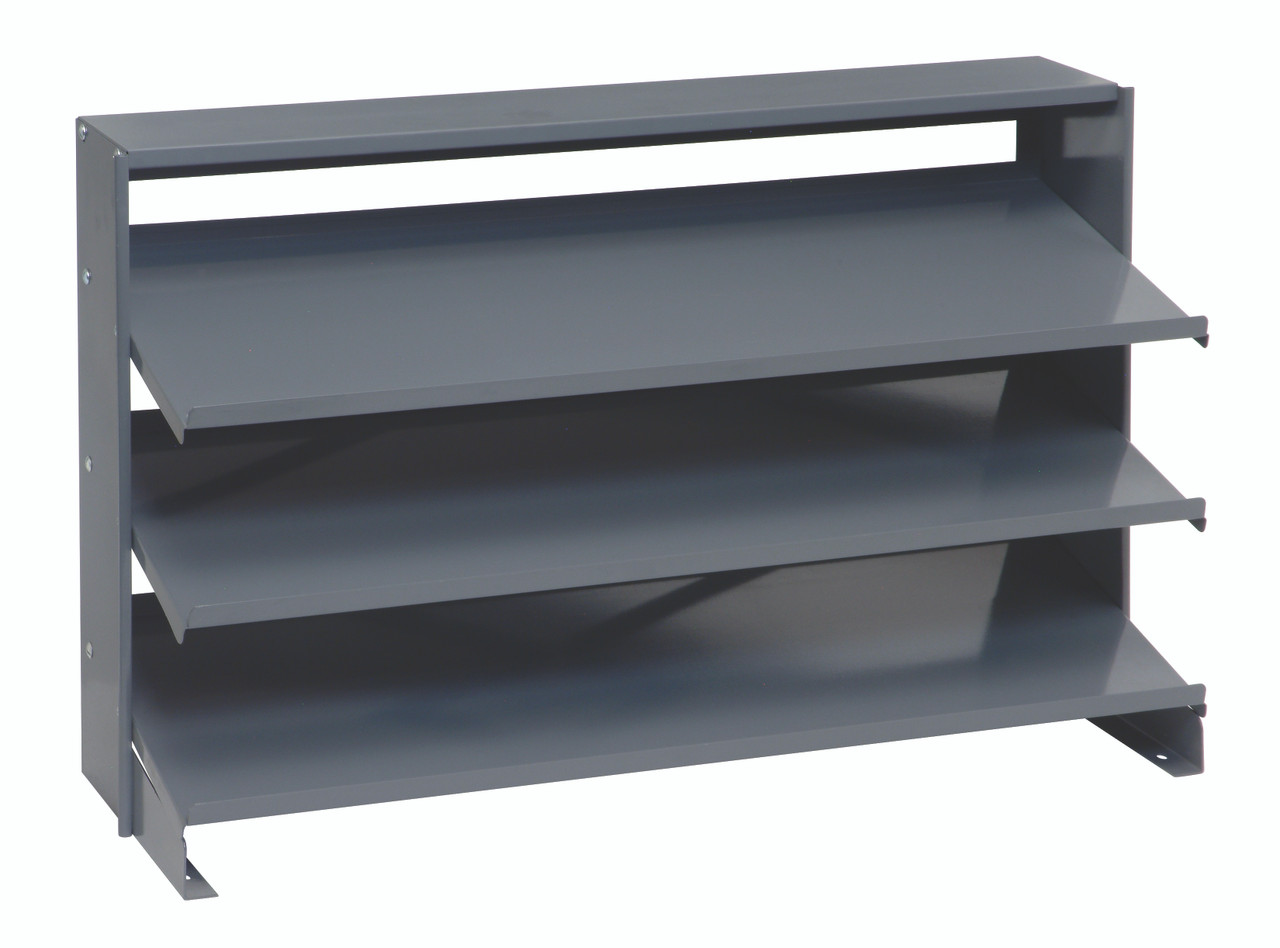 Pick Rack, slopped, bench style, Gray, 0, Carbon Steel, QPRHA-000