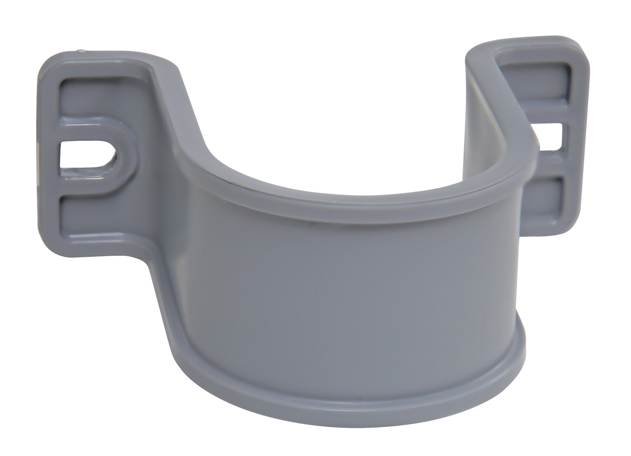 Millenia Shelving Wall Mounting Bracket (pack of 2), Gray, 0, Polypropylene, QP-WMB