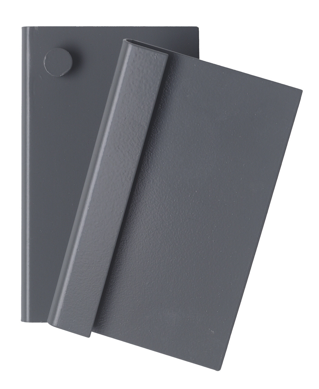 Louvered panel bracket for QTB tip out bins (1 pair), gray, Gray, 0, QTB-LP-BKTGY