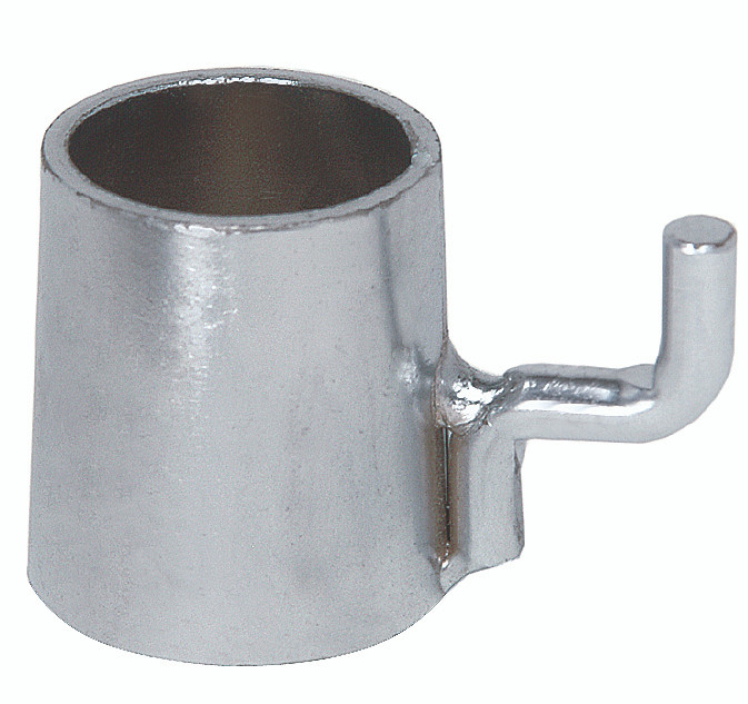 Collar Hooks, 1/2", aluminum, Gray Metallic, 0, Aluminum, SCH1