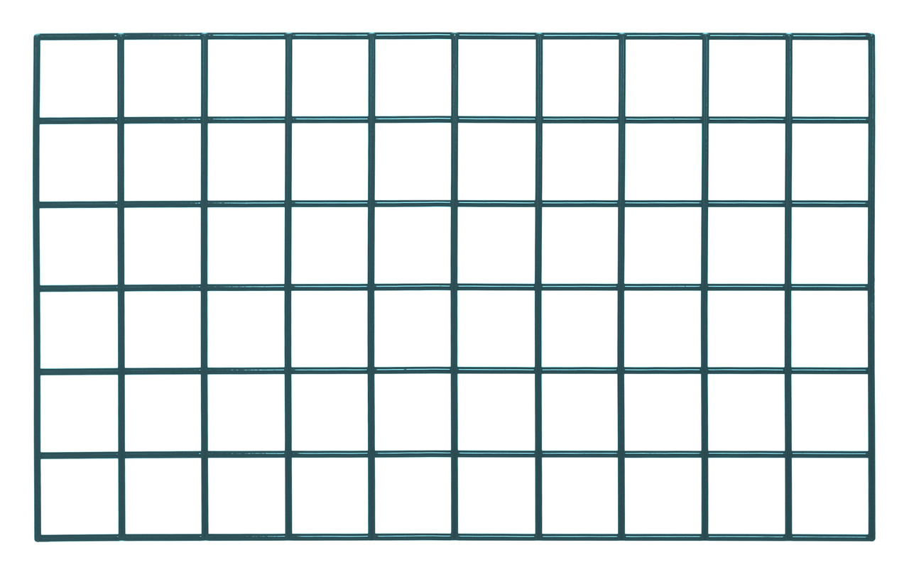 Store Grid Panel, 30"W x 18"H, green epoxy antimicrobial finish, Epoxy Coated, Green, 0, Carbon Steel, SG-1830P