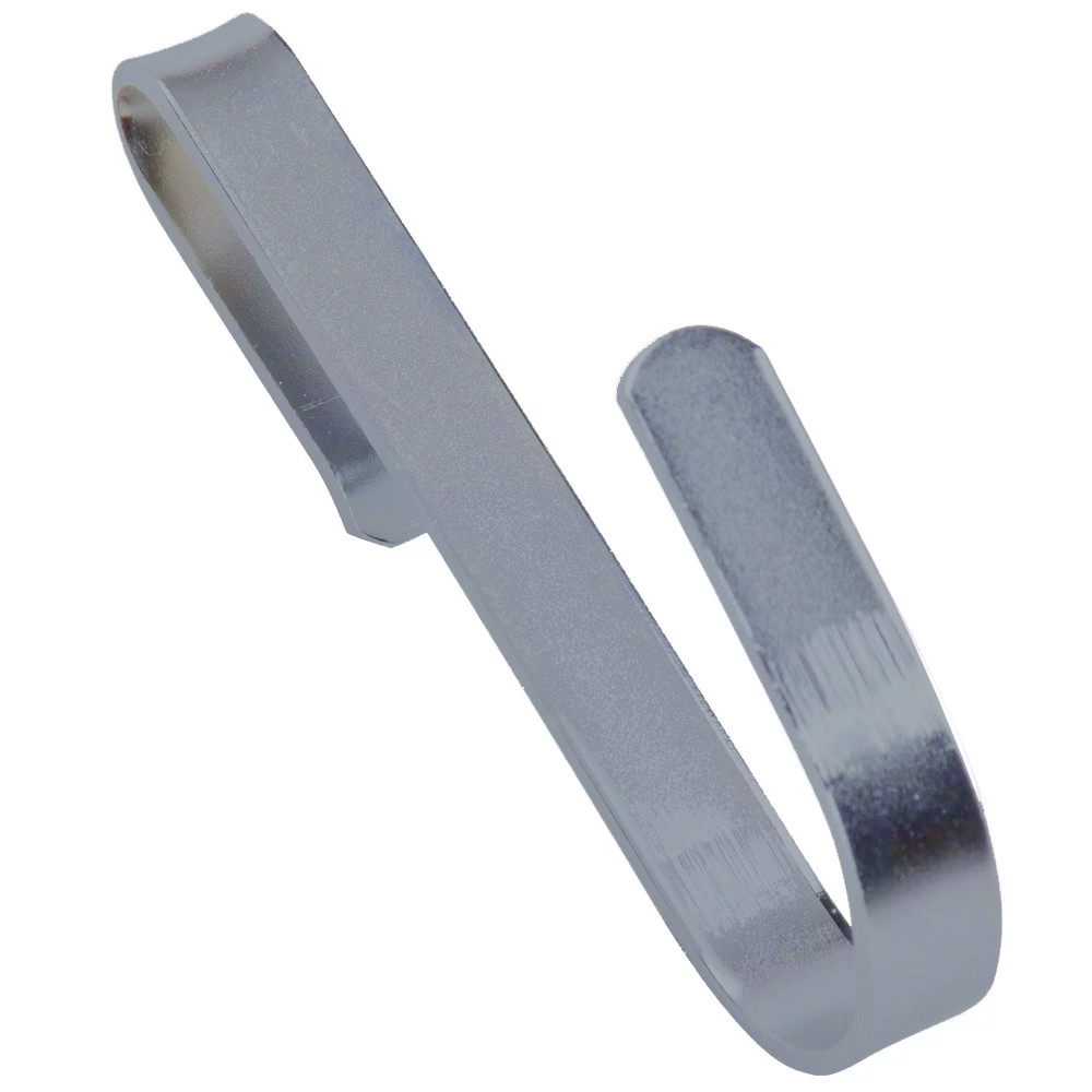 Store Grid Small Hook, 1/4"W x 1-1/2"D x 3-3/4"H, gray epoxy antimicrobial finish, Epoxy Coated, Gray, 0, Carbon Steel, SG-HOOKSMGY