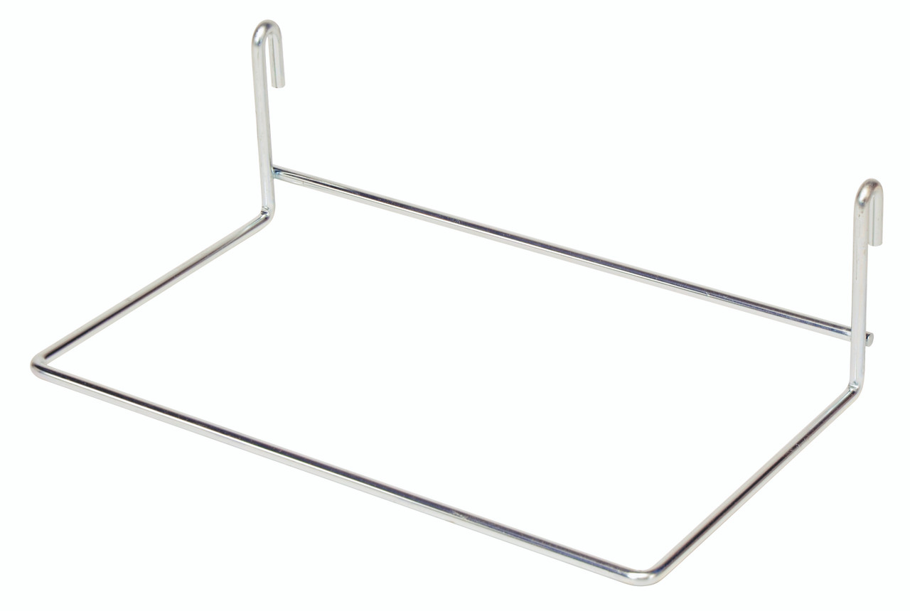 Store Grid Insert Pan Holder, 12"W x 7"D, chrome plated finish, Chrome, 0, Carbon Steel, SG-IPH