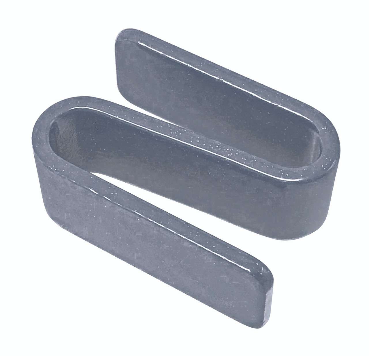 S-Hooks, gray epoxy antimicrobial finish (8 per pack), Epoxy coated, Gray, 0, Carbon Steel, S-HOOKGY