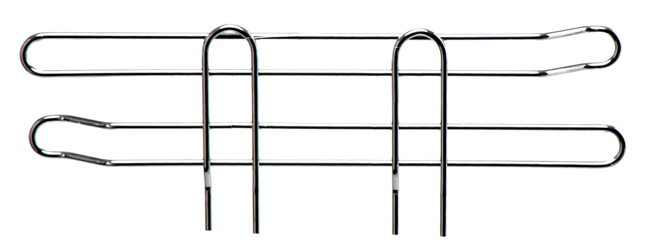 Side Ledge, 12"D x 4"H, chrome plated finish, Chrome, 0, Carbon Steel, SL12