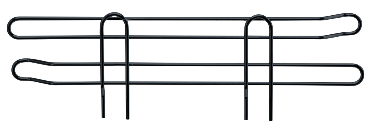 Side Ledge, 14"D x 4"H, black epoxy antimicrobial finish, Epoxy Coated, Black, 0, Carbon Steel, SL14BK