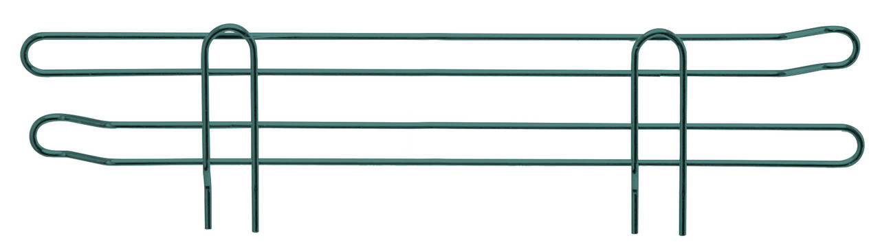 Side Ledge, 18"D x 4"H, green epoxy antimicrobial finish, Epoxy Coated, Green, 0, Carbon Steel, SL18P