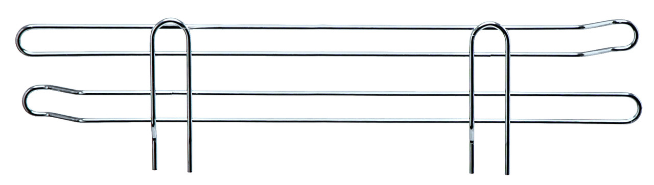 Side Ledge, 21"D x 4"H, chrome plated finish, Chrome, 0, Carbon Steel, SL21
