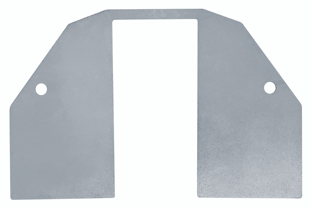 Track End Plates, with hardware, NSF, Gray Metallic, 0, Aluminum, TK-EP