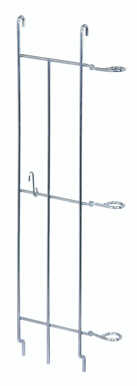 Tray Slide, 24"D, (10) tray capacity, Chrome, 0, Carbon Steel, TS24C