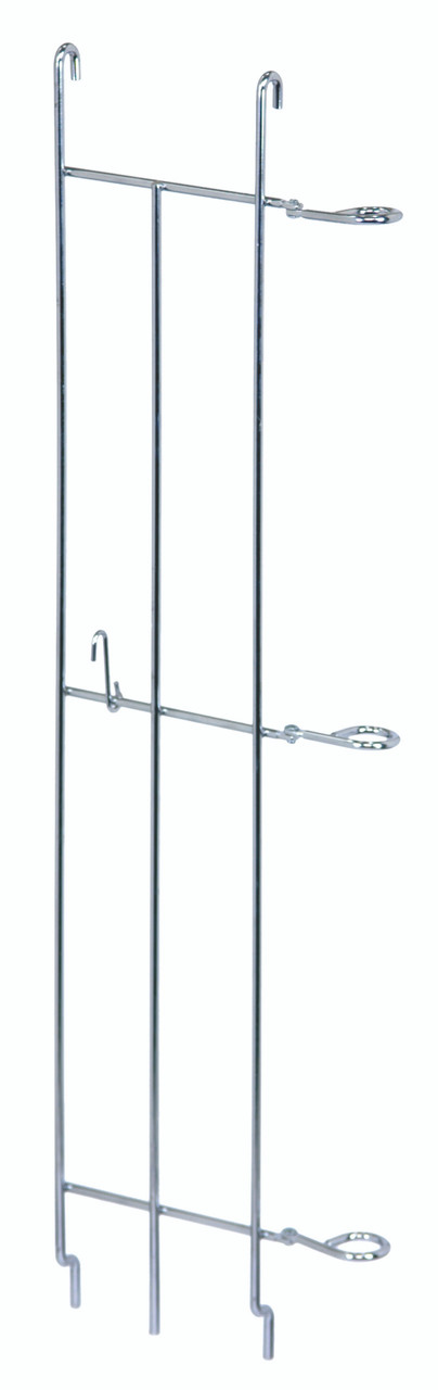 Tray Slide, 32"D, (10) tray capacity, Chrome, 0, Carbon Steel, TS32C