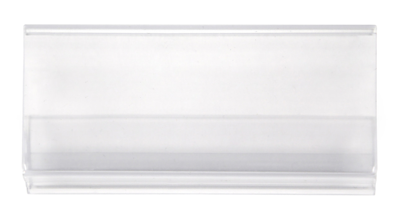 Polymer Shelf Label Holder, 33", designed for 36"W shelf, Clear, 0, Plastic, ULH33C