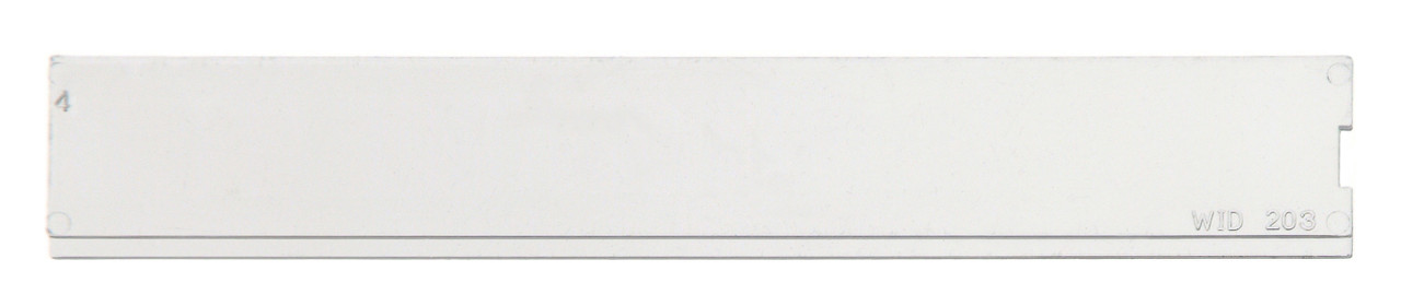 Clear Window, for use with IDR203 (pack of 25), Clear, 0, Polystyrene, WID203