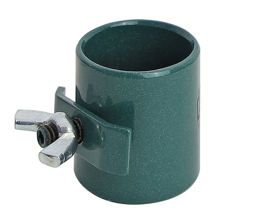 Post Clamp, to mount grid to posts, gray epoxy antimicrobial finish (pack of 4), Epoxy Coated, Gray, 0, Carbon Steel, WR-PMGGY