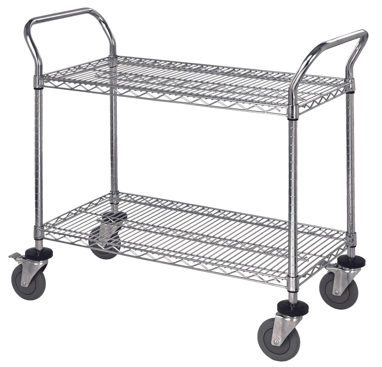 Utility Cart, 42"W x 21"D x 37-1/2"H, 1200 lb. capacity, Stainless, 0, Stainless, WRSC-2142-2