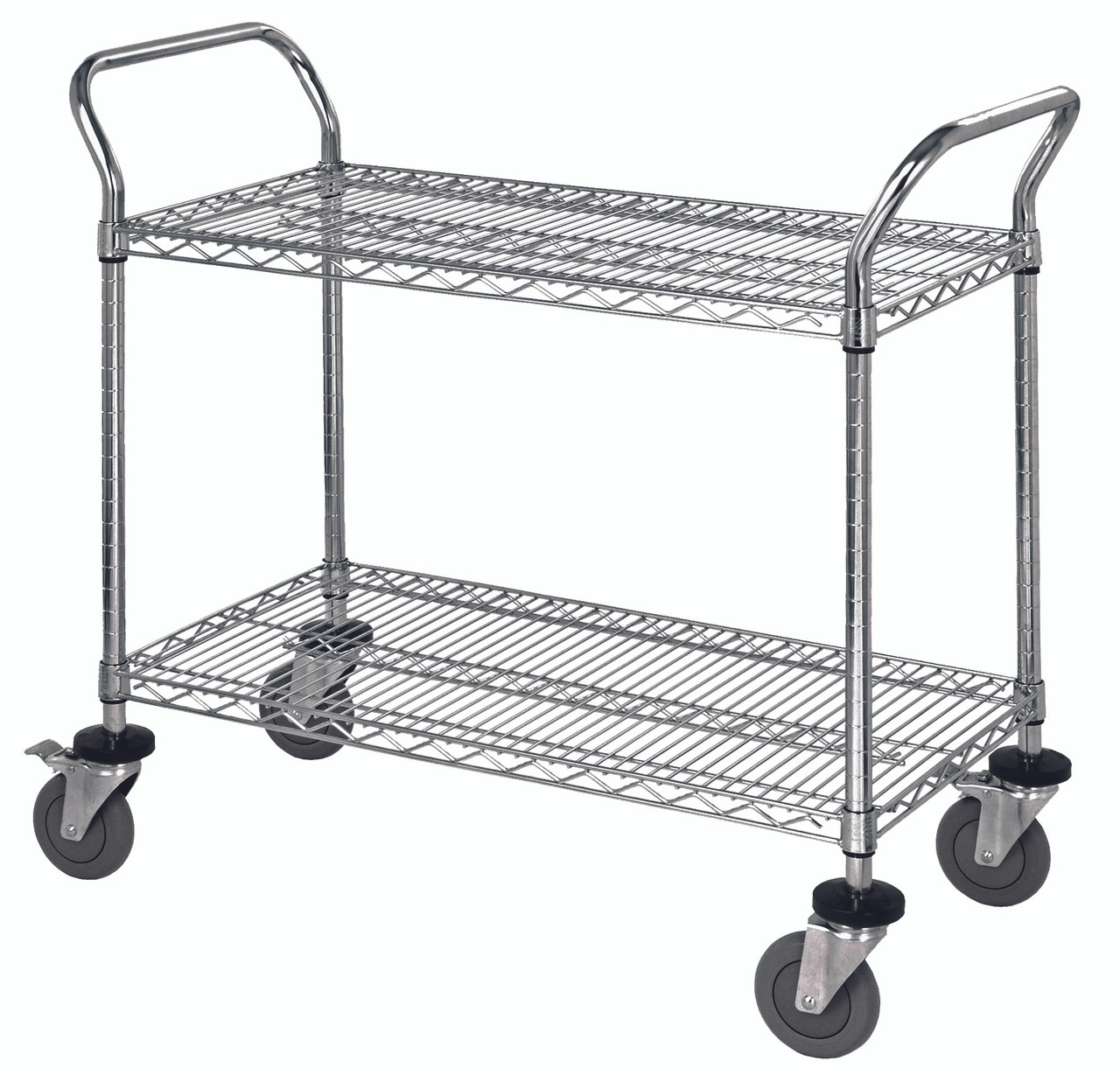 Utility Cart, 48"W x 21"D x 37-1/2"H, 1200 lb. capacity, Stainless, 0, Stainless, WRSC-2148-2