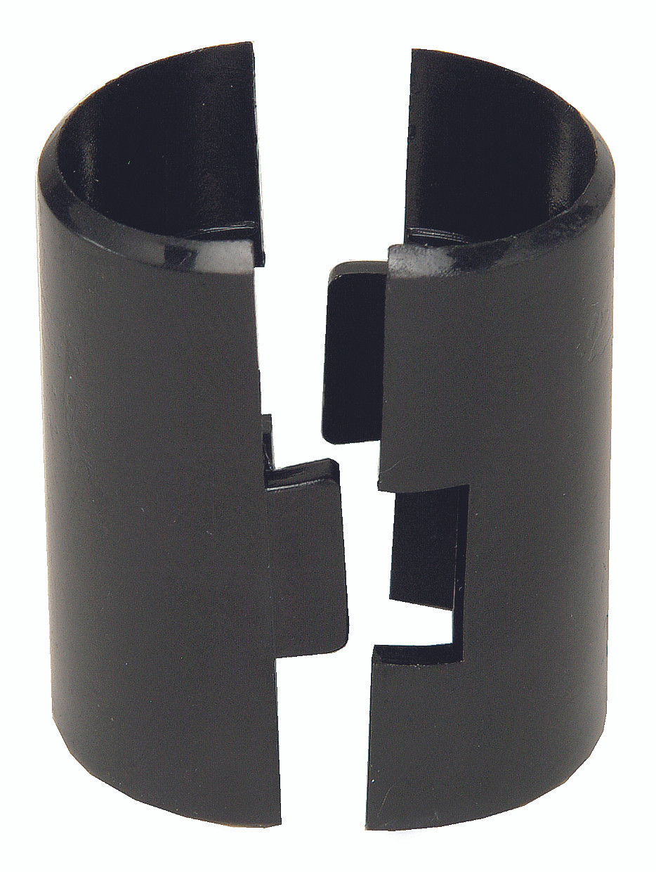 Plastic Split Sleeve (pack of 4), Black, 0, Plastic, WR-SS