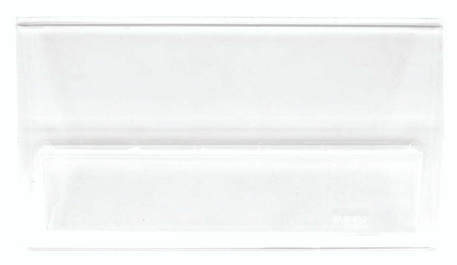 Clear Window, for QUS953 and QUS973, Made in USA (priced per each, Clear, 0, Polystyrene, WUS953/973