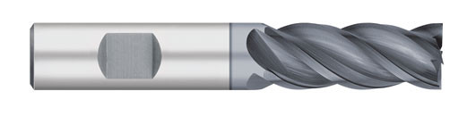 END MILL 1" 4FL SE CARB, VI ALCRO COAT W/FL , TC21875  TITAN USA  SKU TITUS1-TC21875