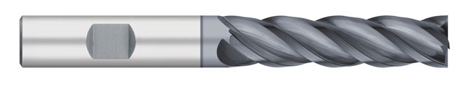 END MILL 1/2 4FL SE LONG, CARB, VI ALCRO COAT W/FL, TC23334  TITAN USA  SKU TITUS1-TC23334