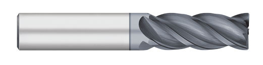 END MILL 7/16 4FL SE VI CR-0.060, CARB, ALCRO-MAX, TC22663  TITAN USA  SKU TITUS1-TC22663