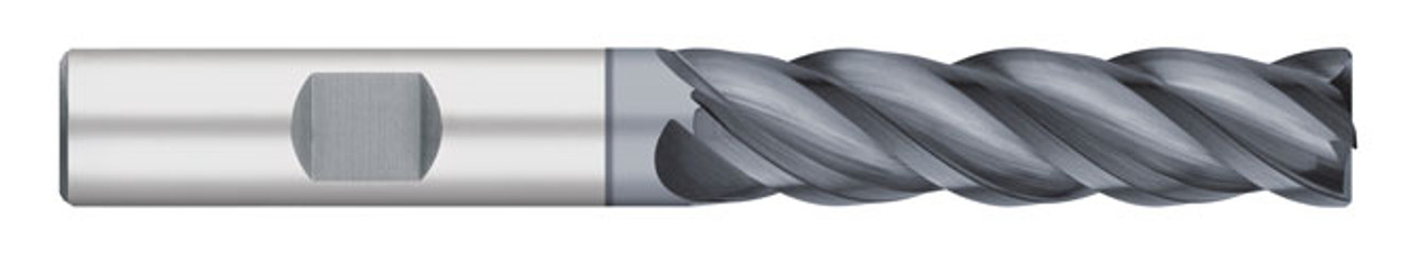 END MILL 1/2 4FL SE VI W/F CR-.030, CARB, ALCRO-MAX, TC23911  TITAN USA  SKU TITUS1-TC23911
