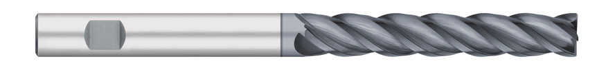 END MILL 3/4 SE 4F 7OAL VI W/F CR-.030, CARB, ALCRO-MAX, TC25320  TITAN USA  SKU TITUS1-TC25320