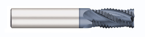 END MILL 1/4 4FL ROUGHER FINE, CARB ALTIN, TC29516  TITAN USA  SKU TITUS1-TC29516